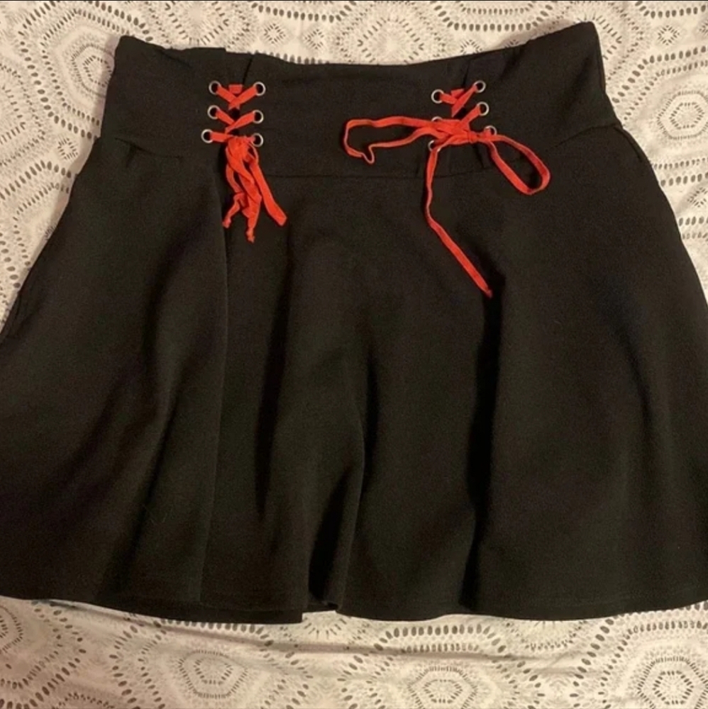 Mini Black Skirt